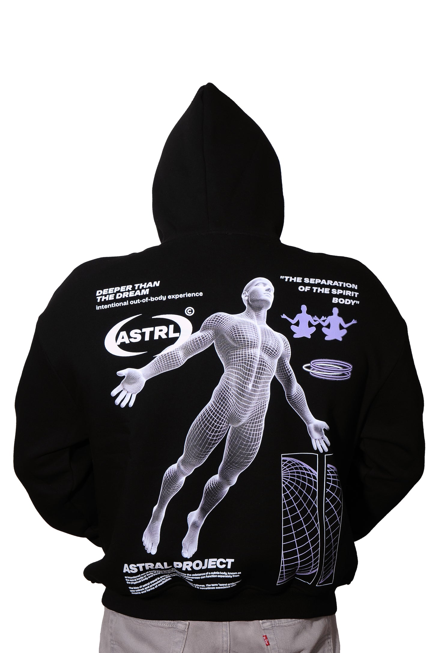 Mikarito Astral Baskılı Sweatshirt